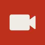 Video on a screen in the speaker ready room